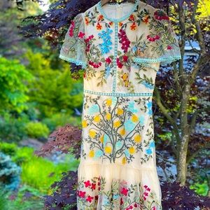 Gorgeous embroidered dress